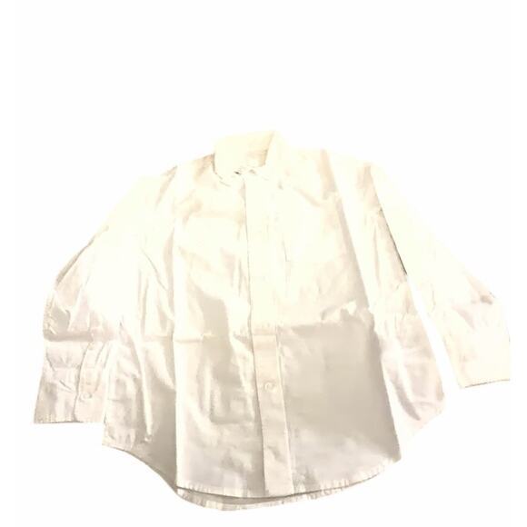 GAP Other - GAP Kids Boys Long Sleeve Button-Up Shirt White 100% Cotton Size S (6-7)
